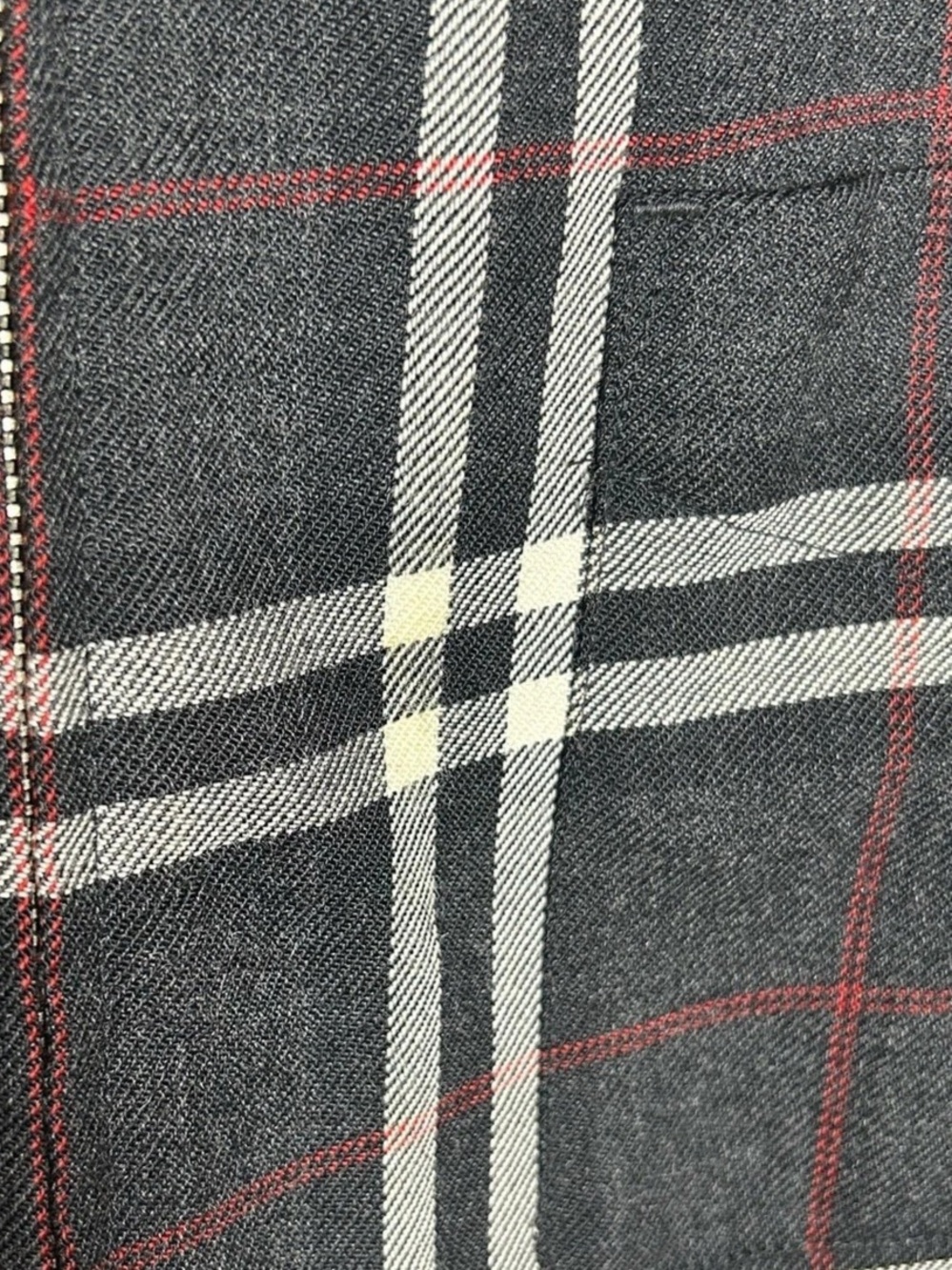 Lauren Ralph Lauren Women's Plaid Wool Jacket Black & White Size 1X - Picture 10 of 10